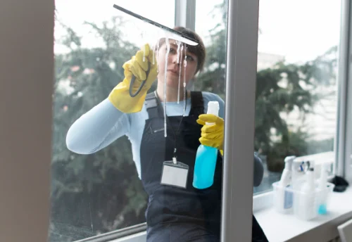 Nettoyage de vitres intérieures et extérieures à Grand-Charmont